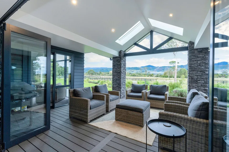 Exterior – outdoor alfresco area for year round entertaining