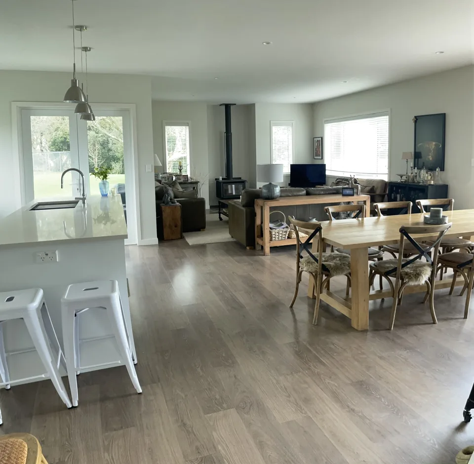 Living room in New Build, Whangnui